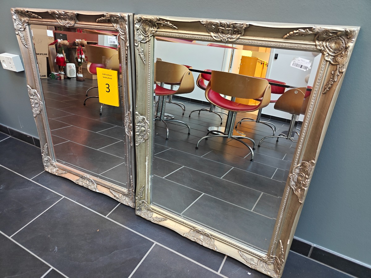 Sølv antik spejle (2)