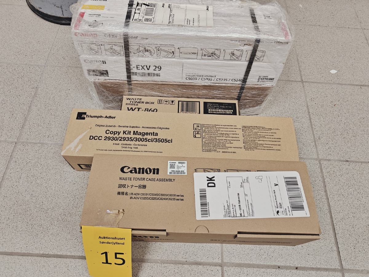 Canon kopi toner / blæk m.m 