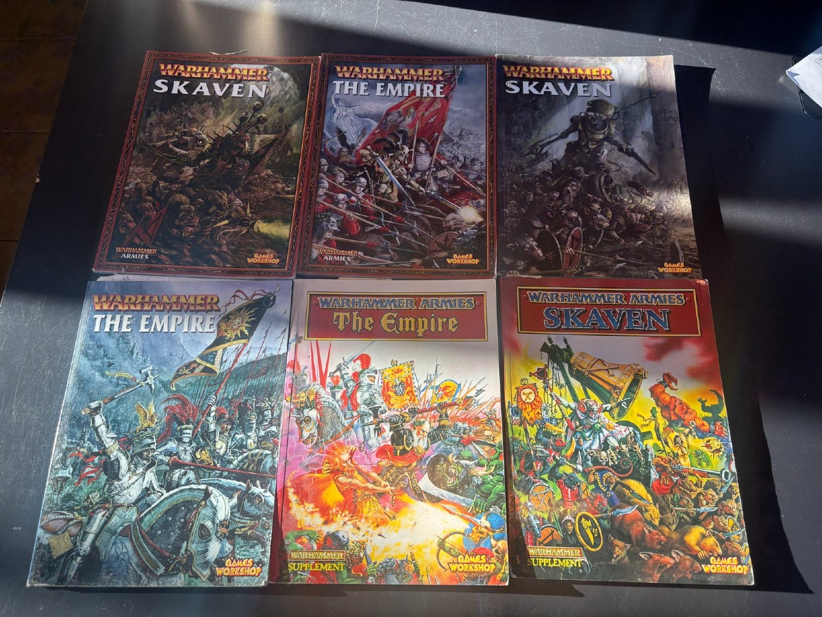 Diverse Warhammer hærbøger / army books mm (6)