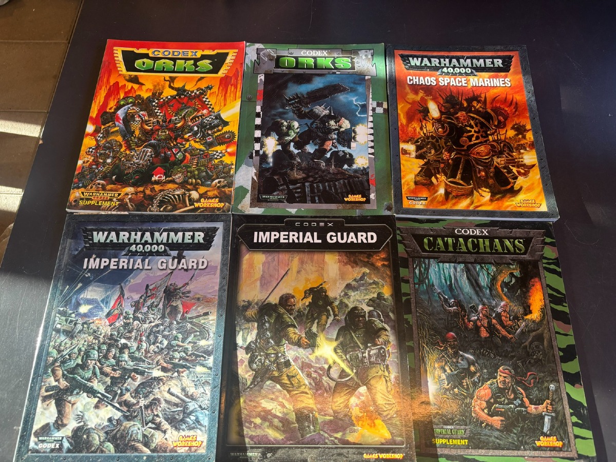 Diverse Warhammer hærbøger / army books mm (6)