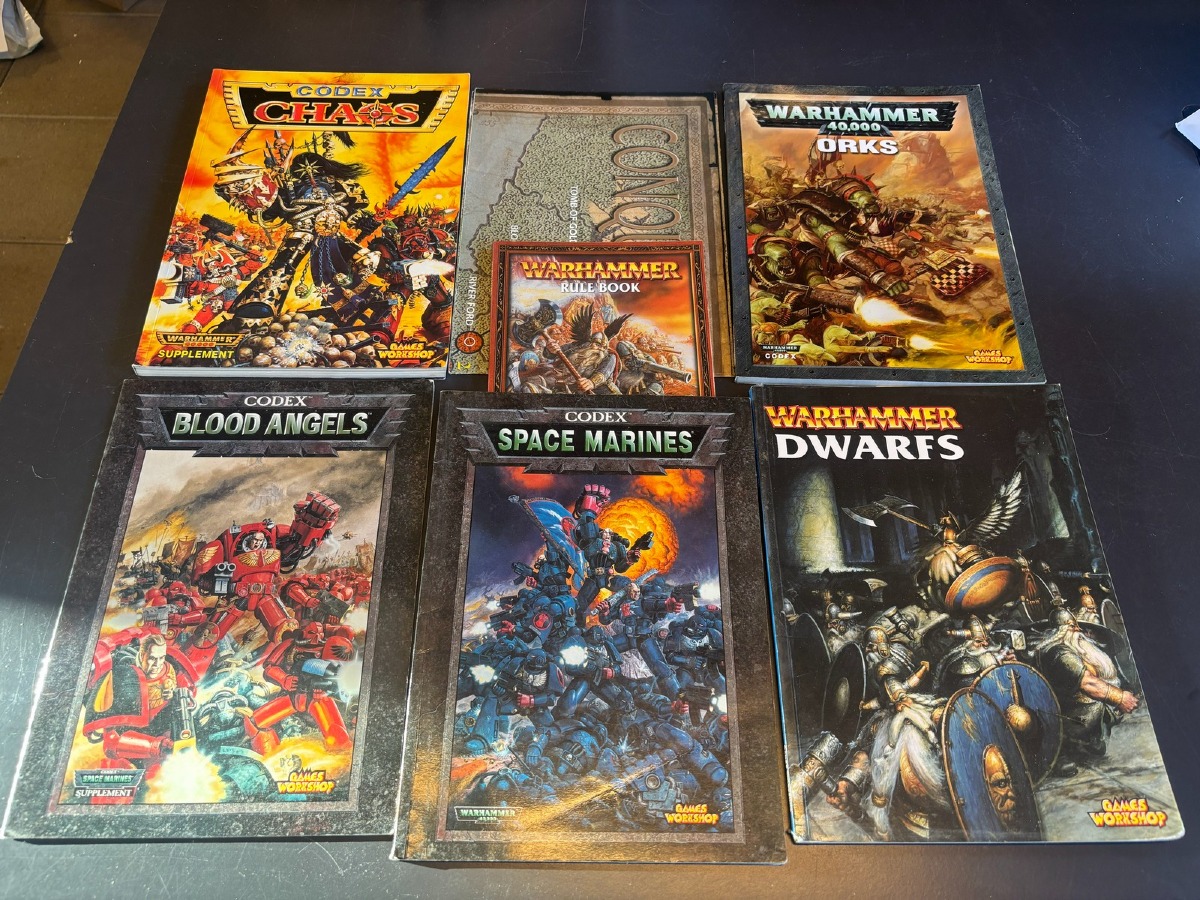 Diverse Warhammer hærbøger / army books mm (6)