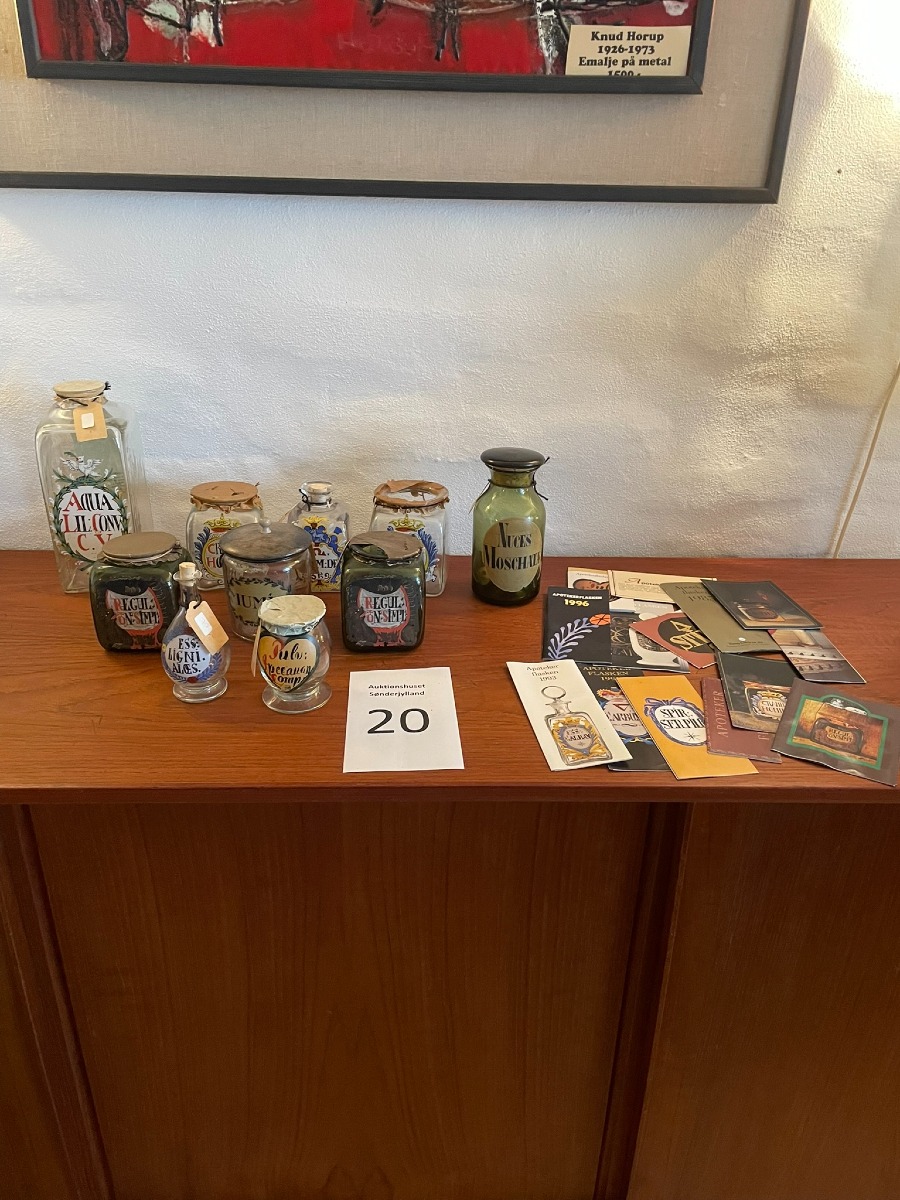 Holmegaard apotekerglas (10)