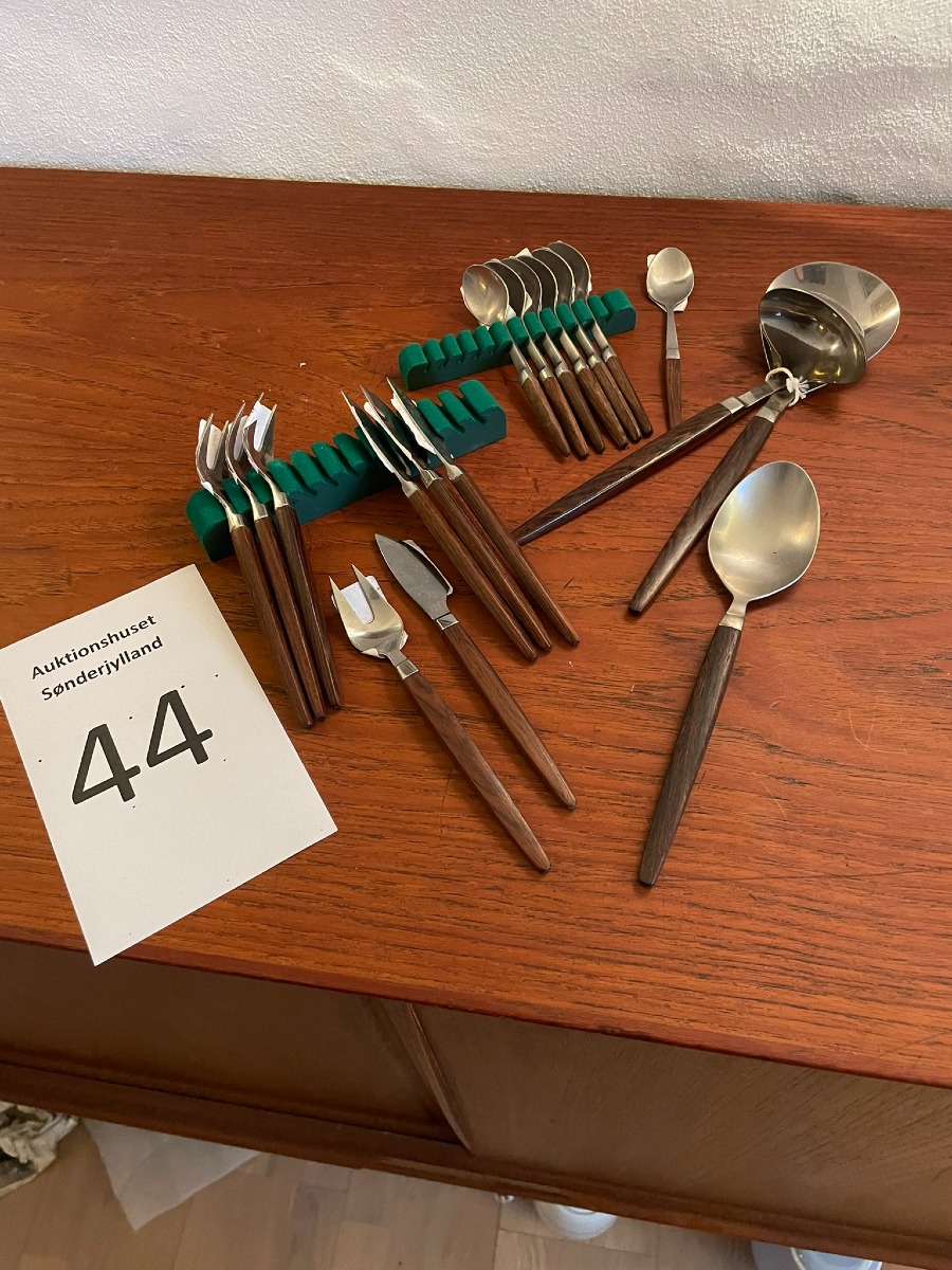 Raadvad Eton bestik med skaft af palisander (18)