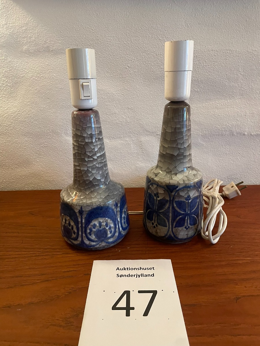 Marianne Starch for Michael Andersen & Søn 2 bordlamper (2)