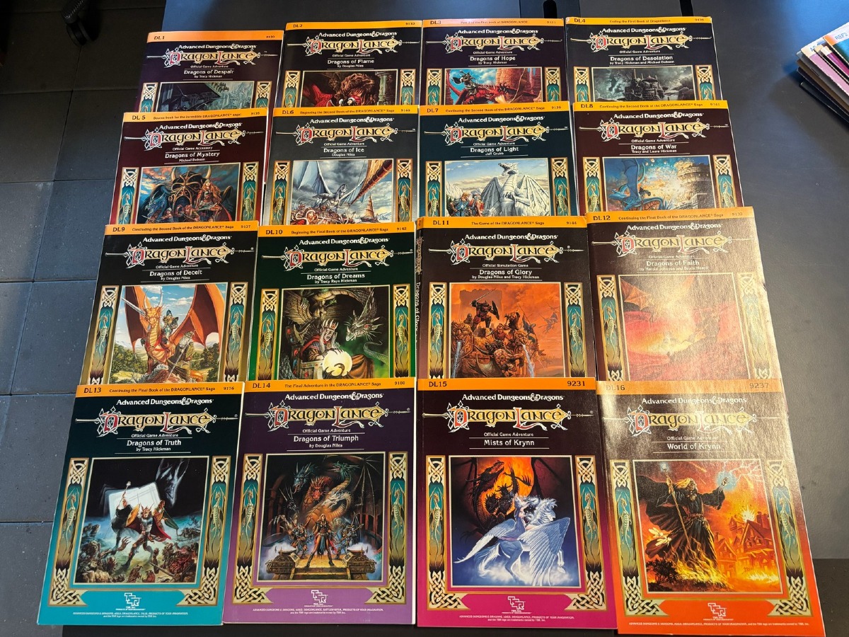 AD&D Dragonlance Adventures (DL1–DL16)