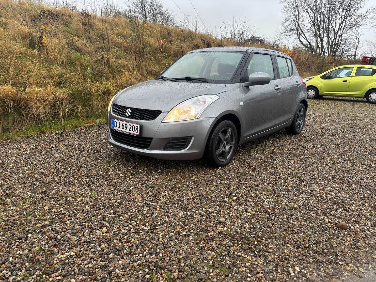 Suzuki Swift, 1,2 5-dørs. Årgang 2012 (Uden plader)