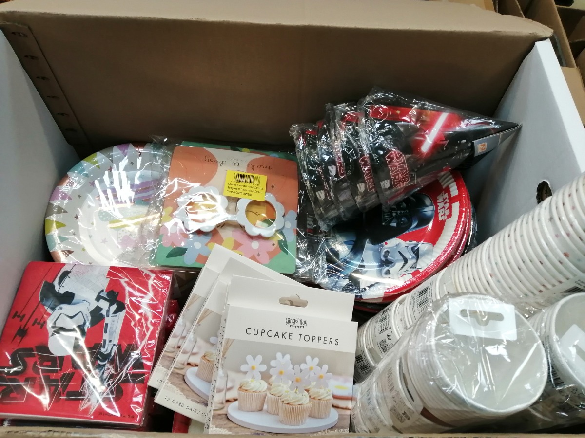 Engangsservice med Star Wars tema