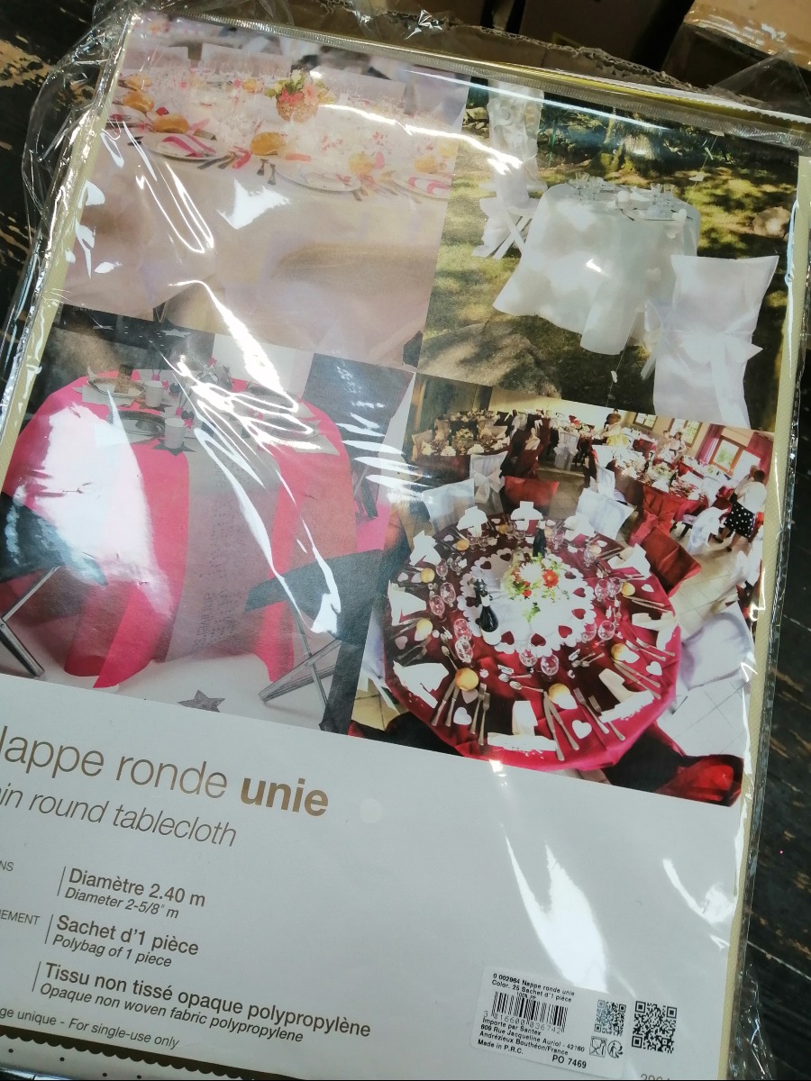 Runde duge sandfarvet, Ø 2,4 M (17)