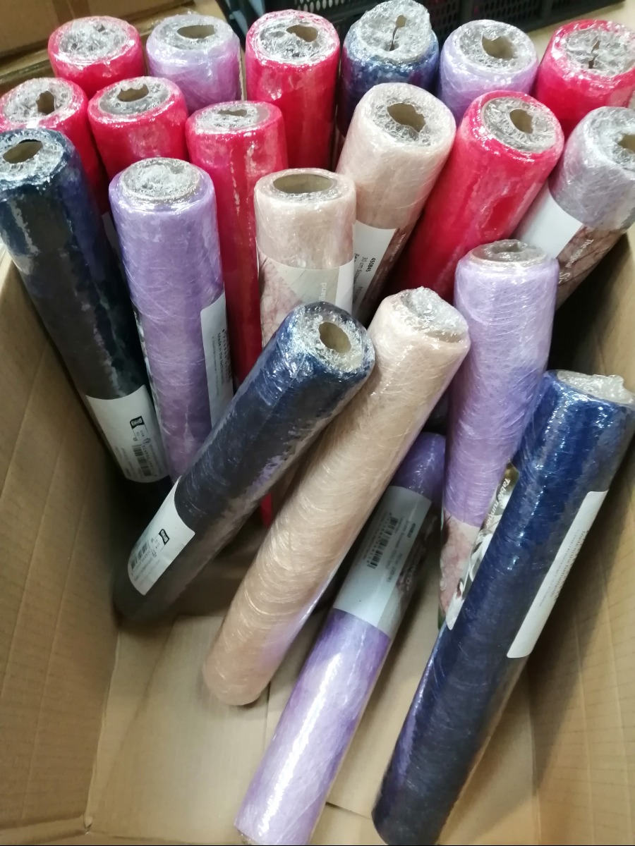 Bordløber, blandet farver (15). 