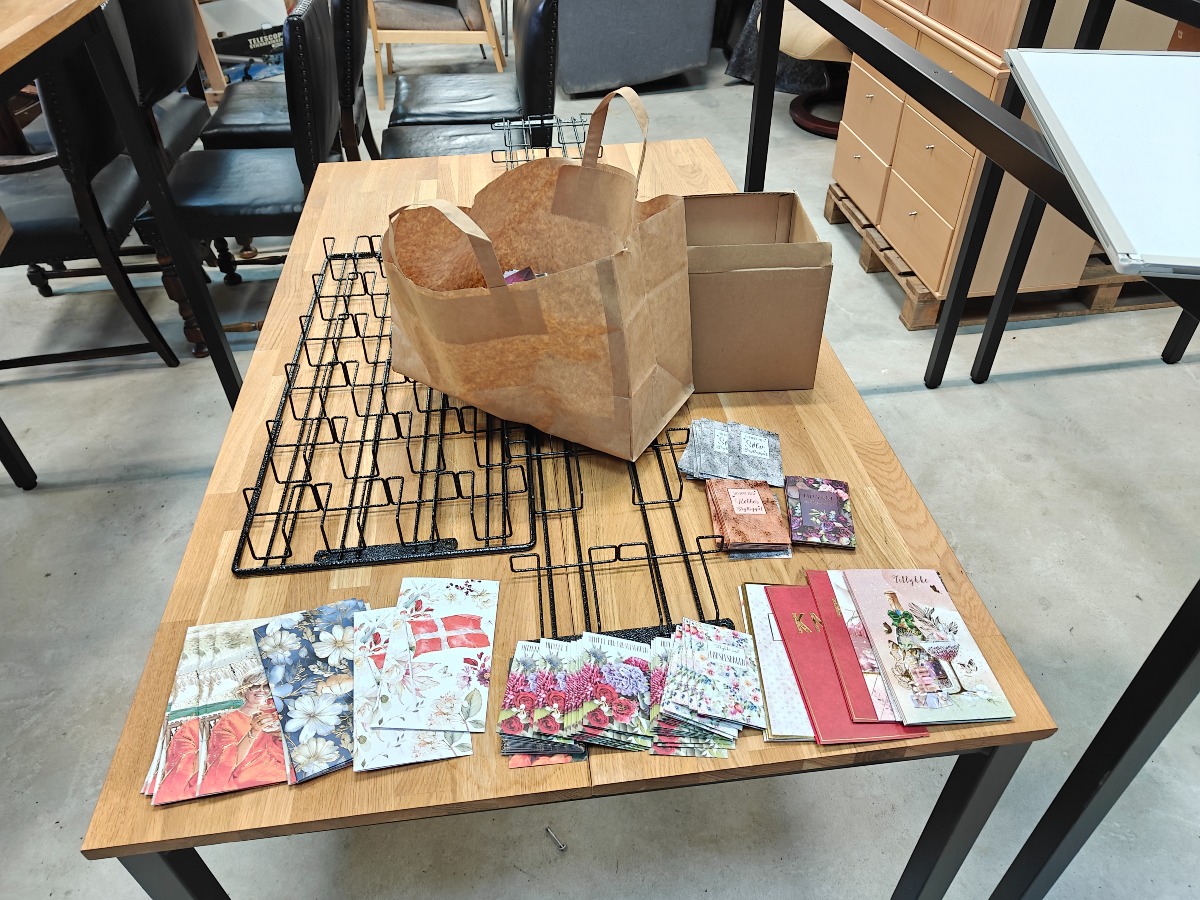 Kortholdere med kort