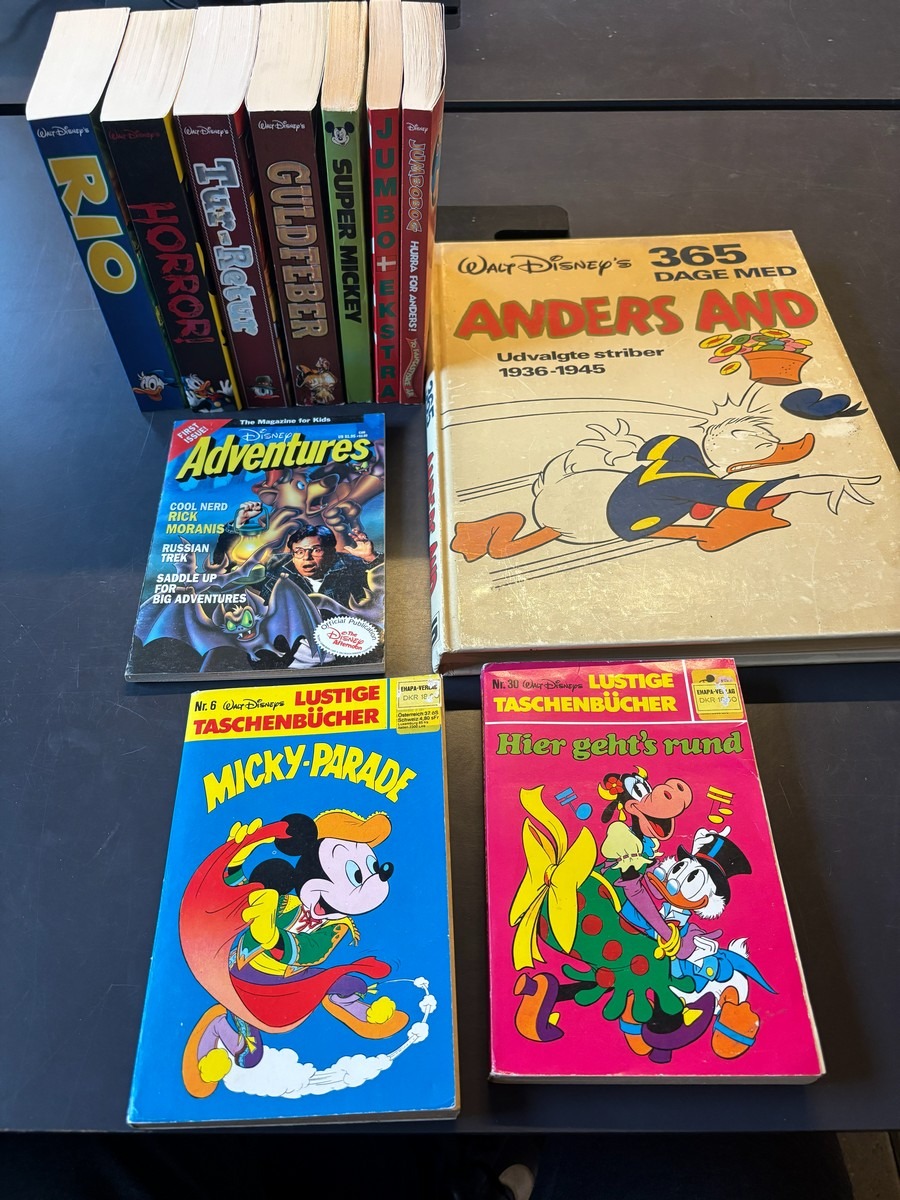 Diverse Disney Temabøger, mm (11)