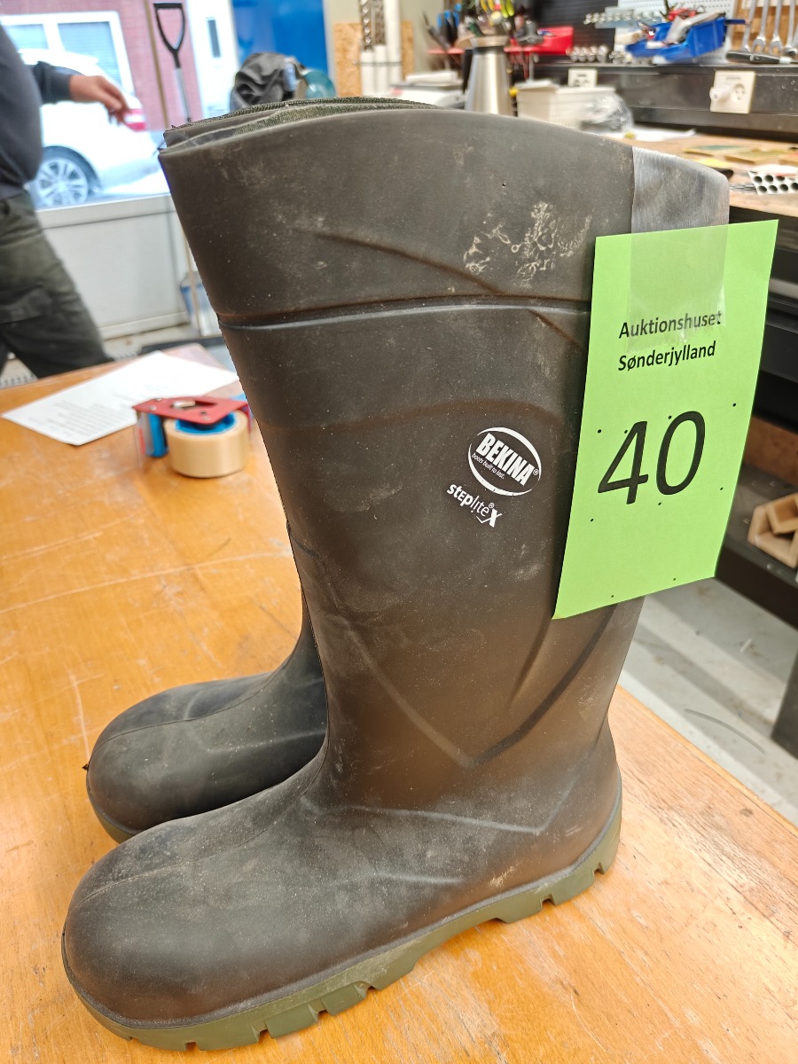 Sikkerheds gummistøvler
