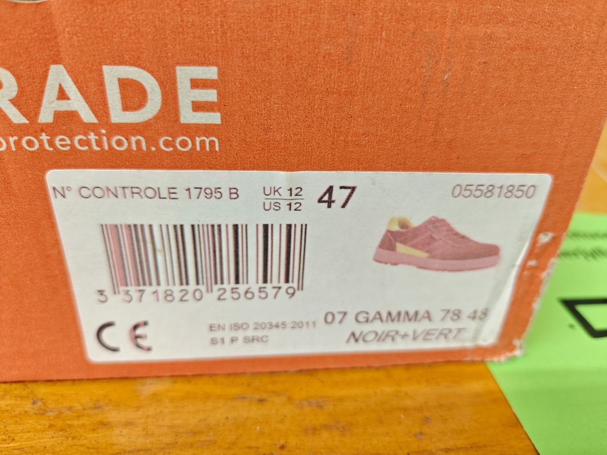 Sikkerhedssko parade 