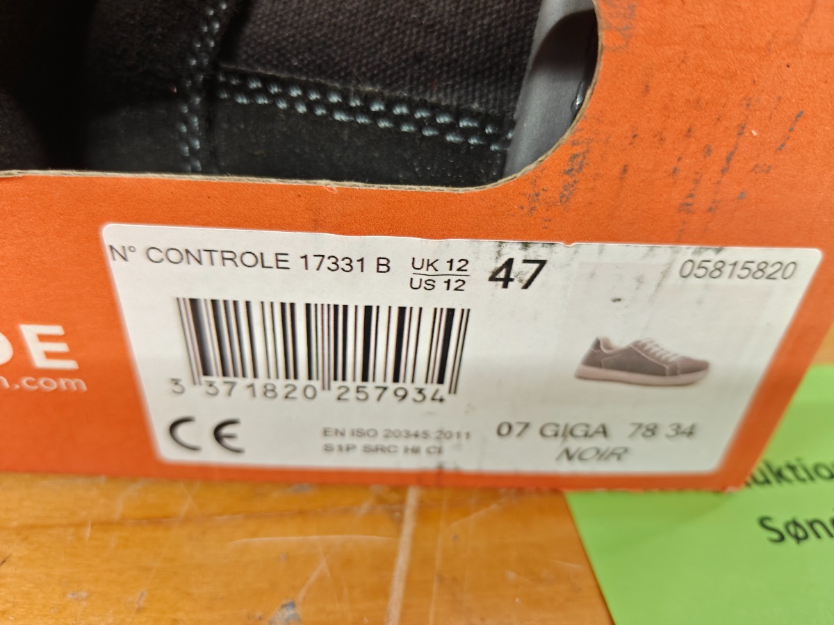 Sikkerhedssko parade 