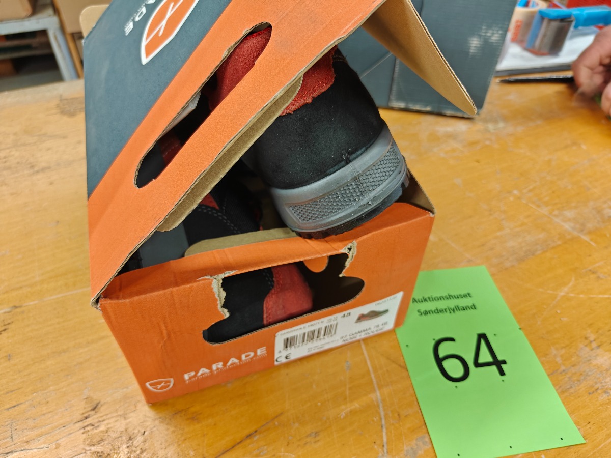 Sikkerhedssko parade 