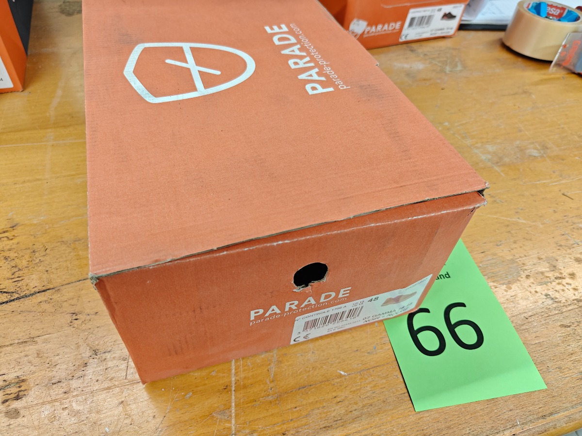 Sikkerhedssko parade 