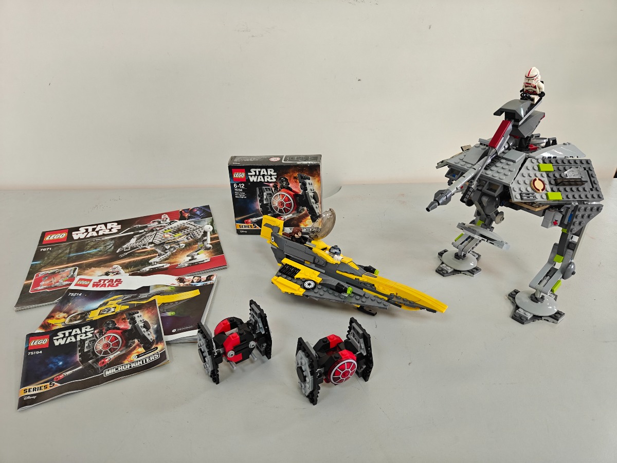Lego Star Wars 7671, 75214 og 75194
