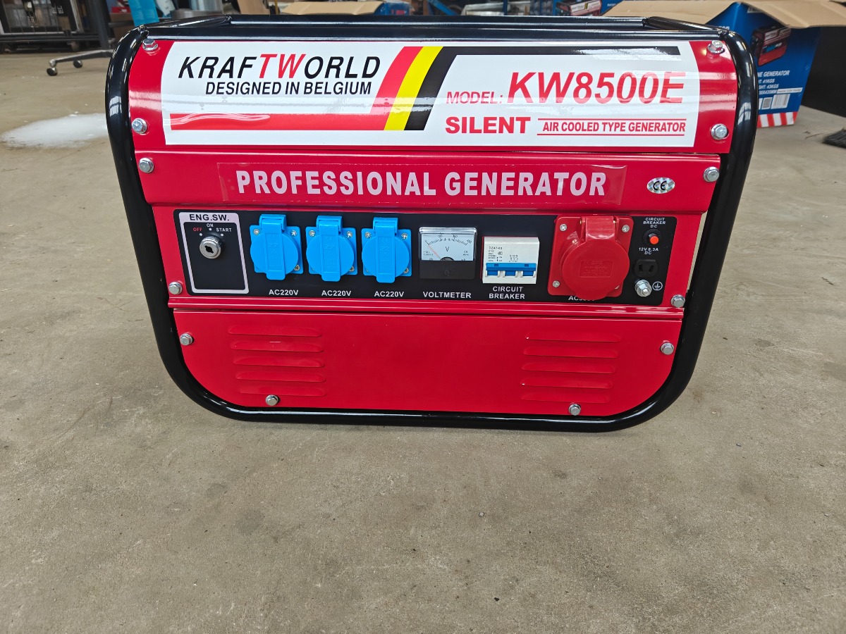 Kraftworld Benzin generator - KW8500E