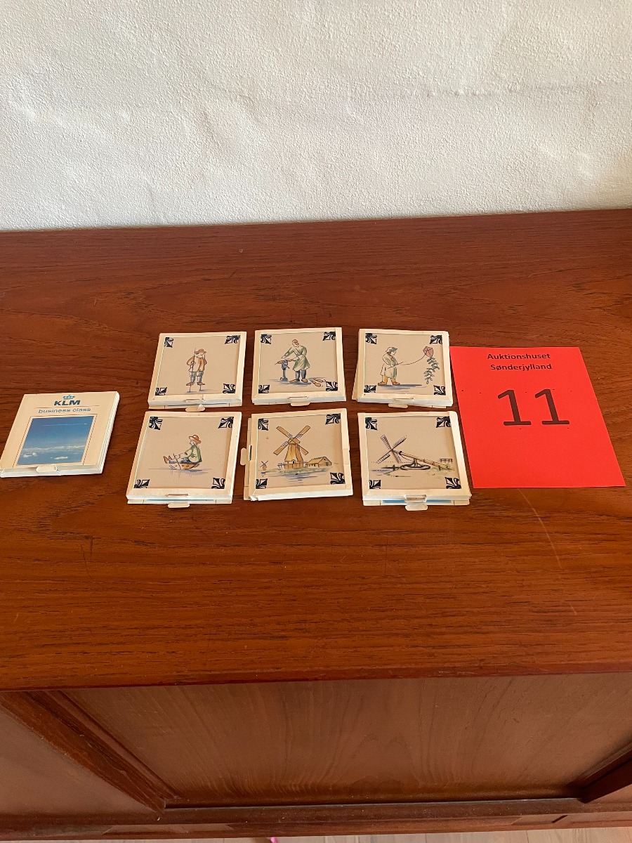 6 KLM Business Class klinker