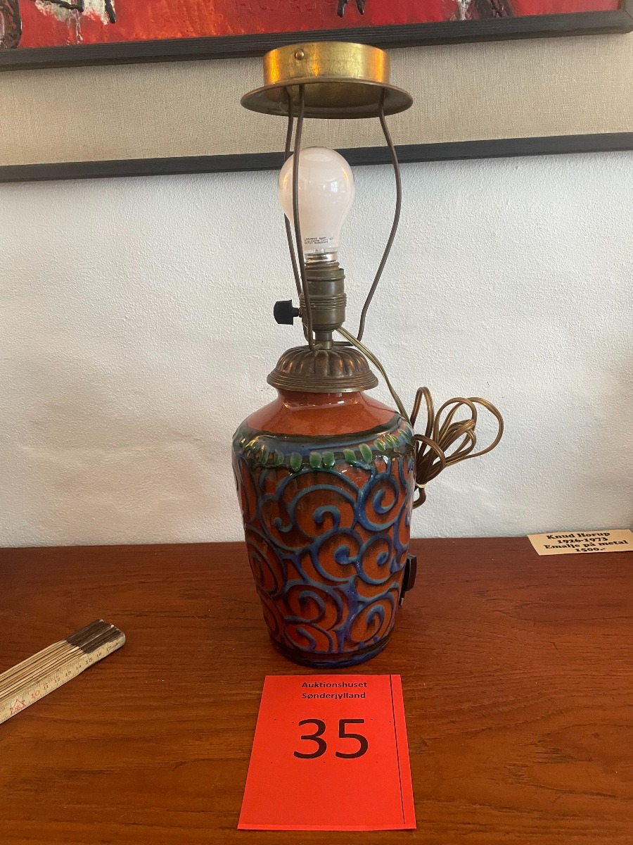 Herman Kähler bordlampe