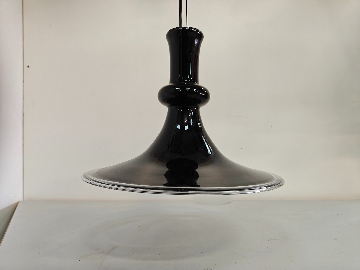 Michael Bang for Holmegaards Glasværk  Etude 1 pendel, aubergine