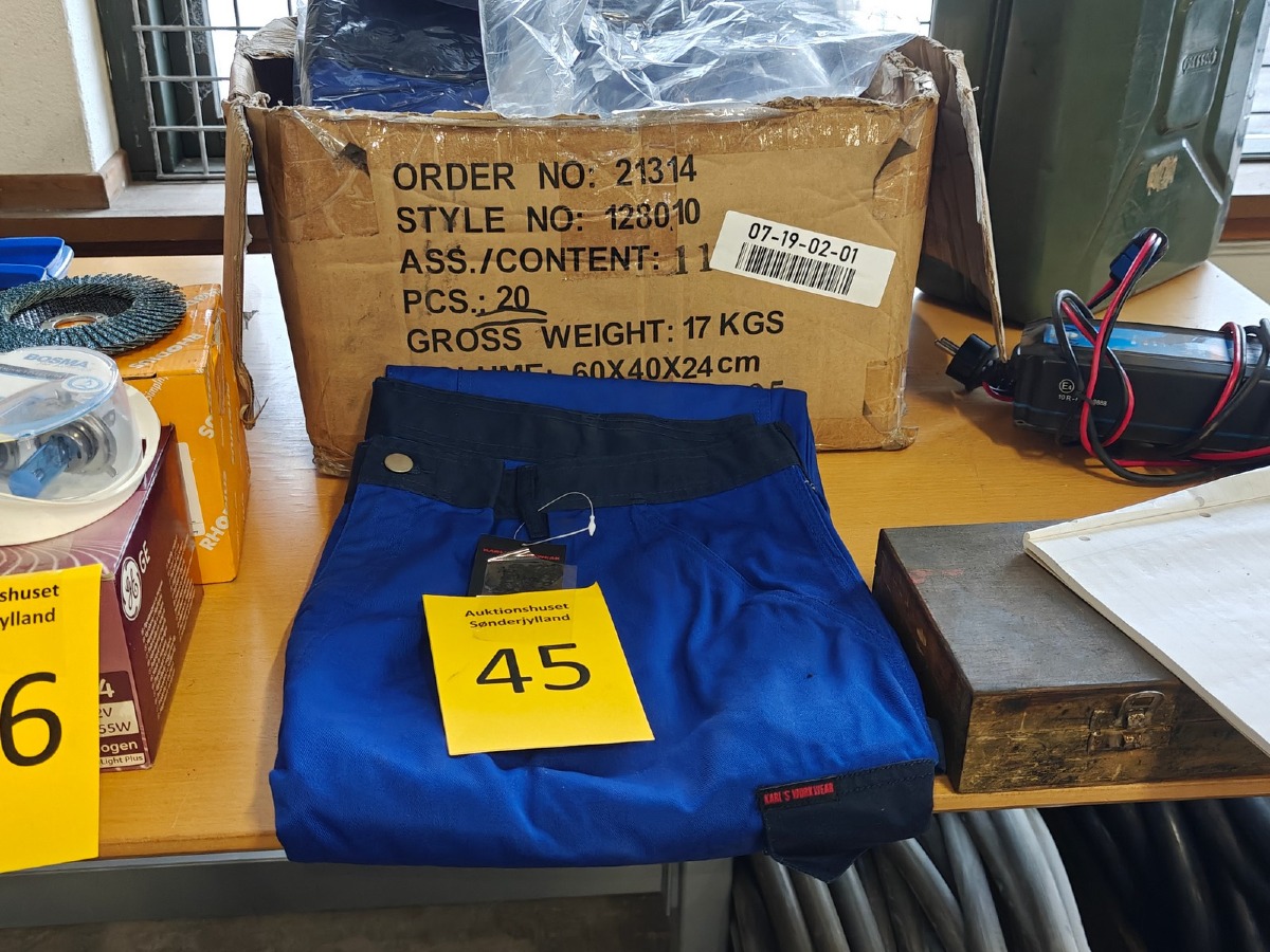 Arbejdsbukser 1 kasse 