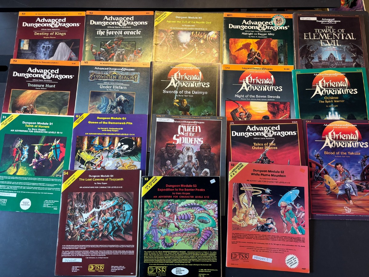 Advanced Dungeons & Dragons Klassiske Moduler (18)