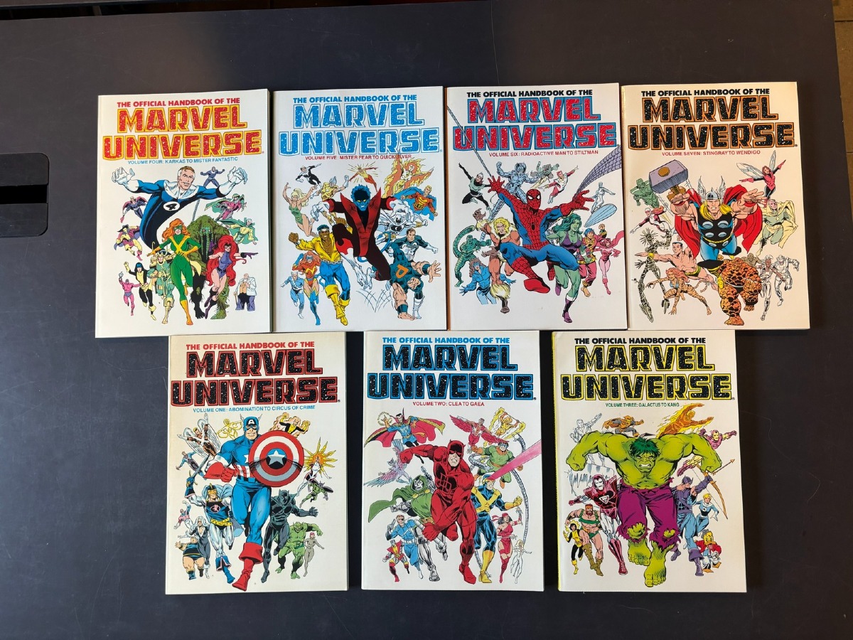 The Official Handbook of the Marvel Universe – Komplet sæt Vol. 1-7 (7)