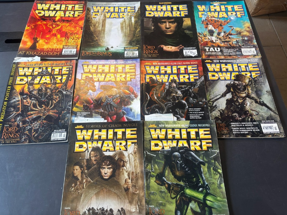 White Dwarf Magasin Lot (10)