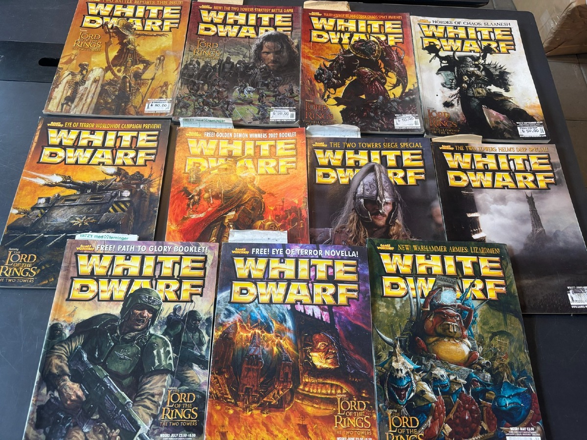 White Dwarf Magasin Lot (11)