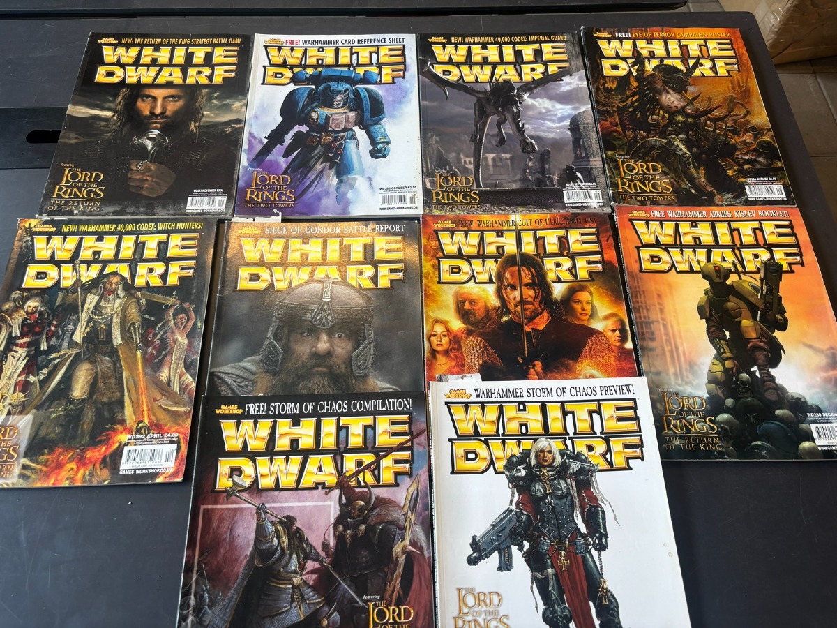 White Dwarf Magasin Lot (10)