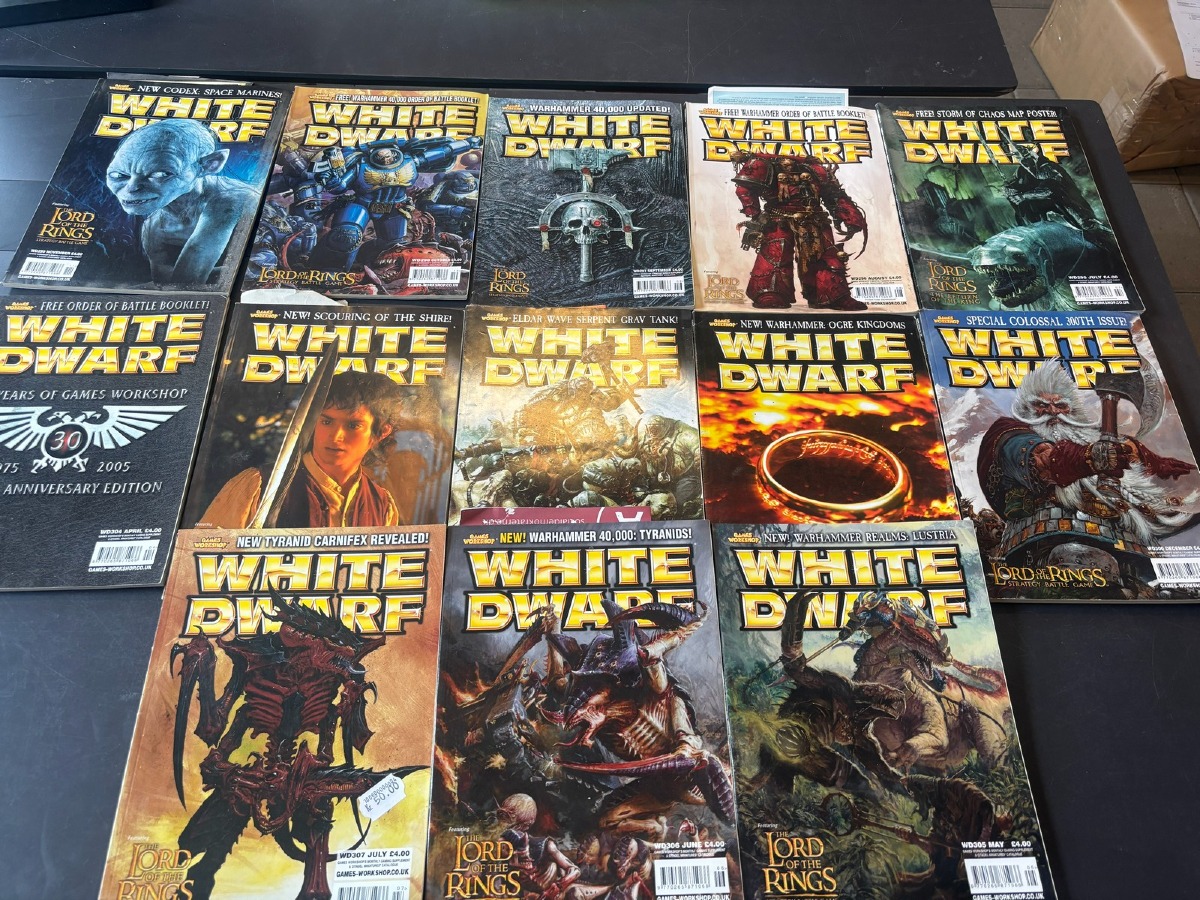 White Dwarf Magasin Lot (13)