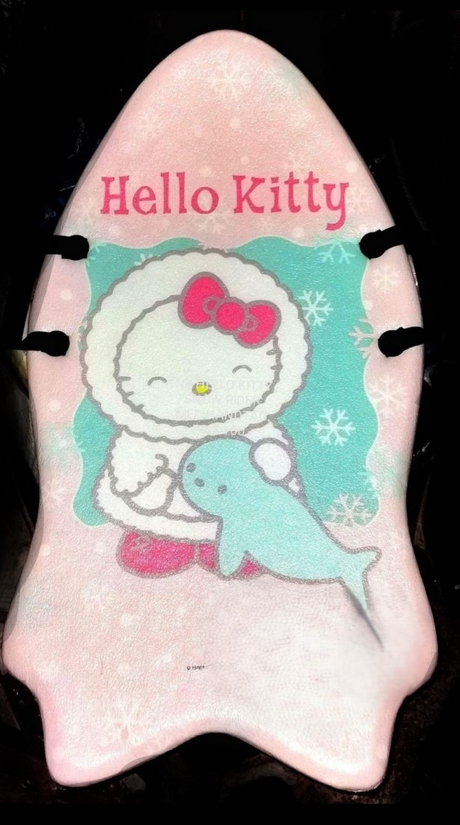 Hello Kitty Snowrider m/håndtag. 