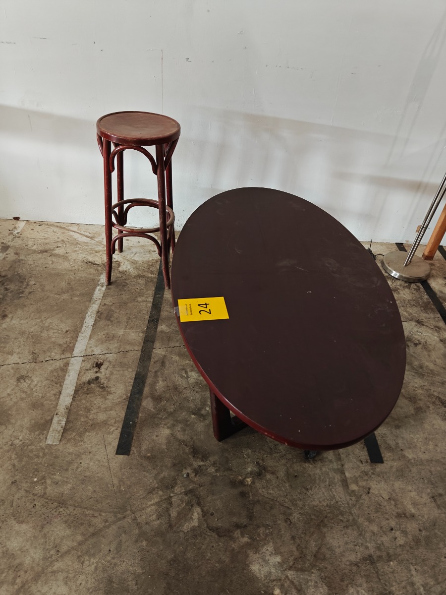 sofabord & høj skammel