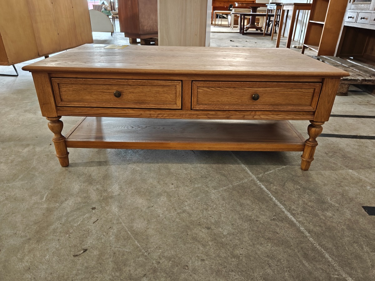 Sofabord m. skuffer i begge sider