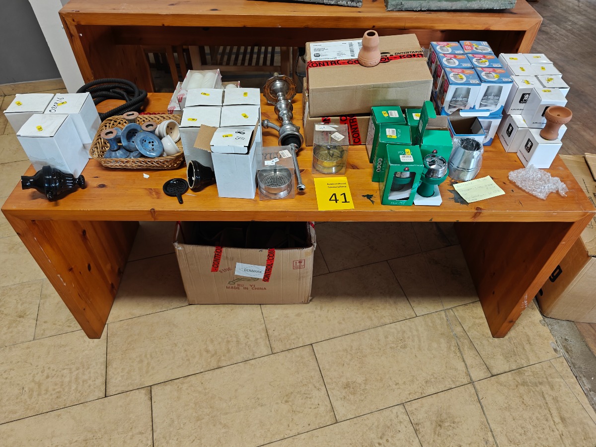 Parti vandpibe udstyr 