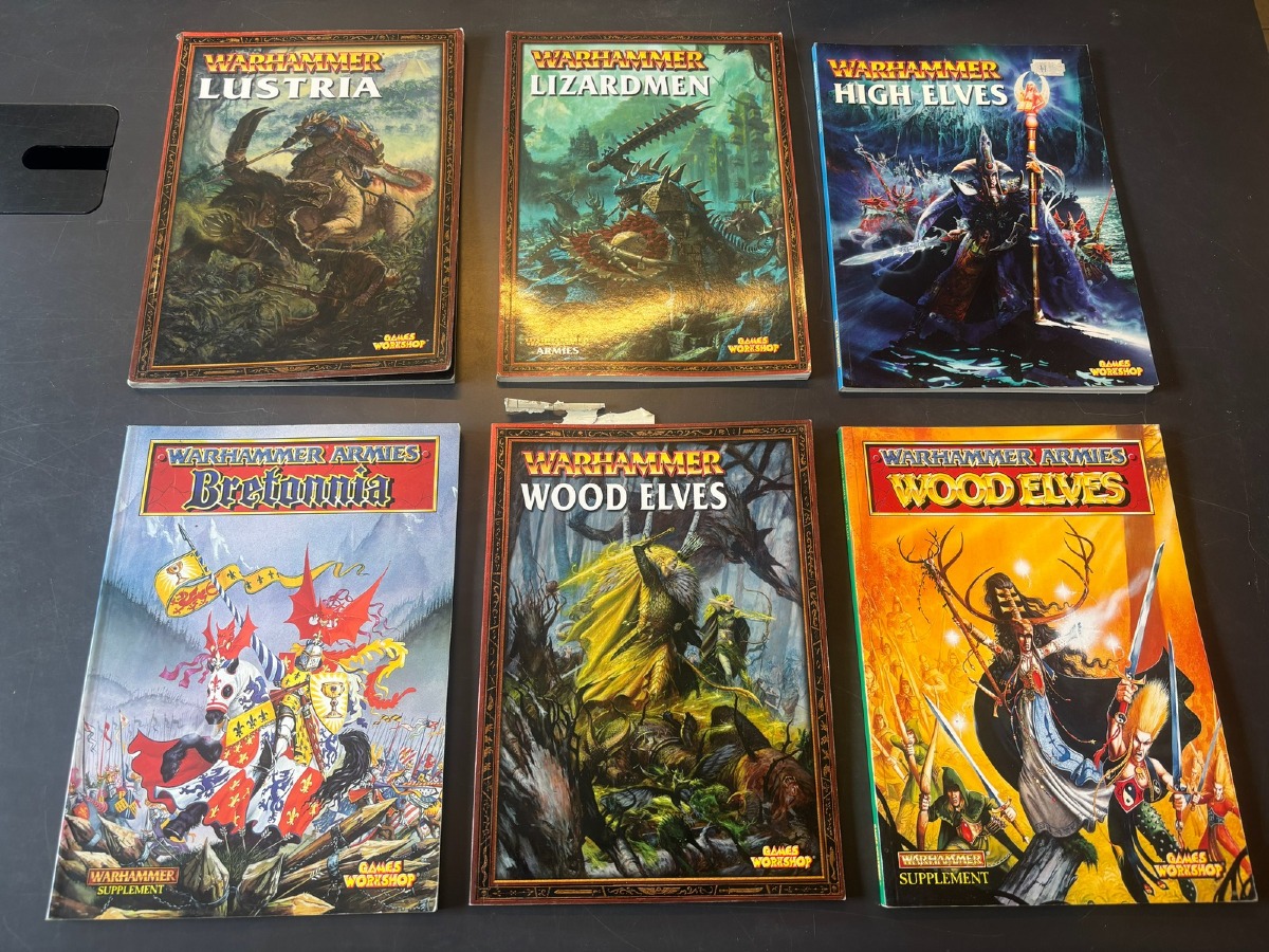 Warhammer Fantasy Army Books Lot – (6)