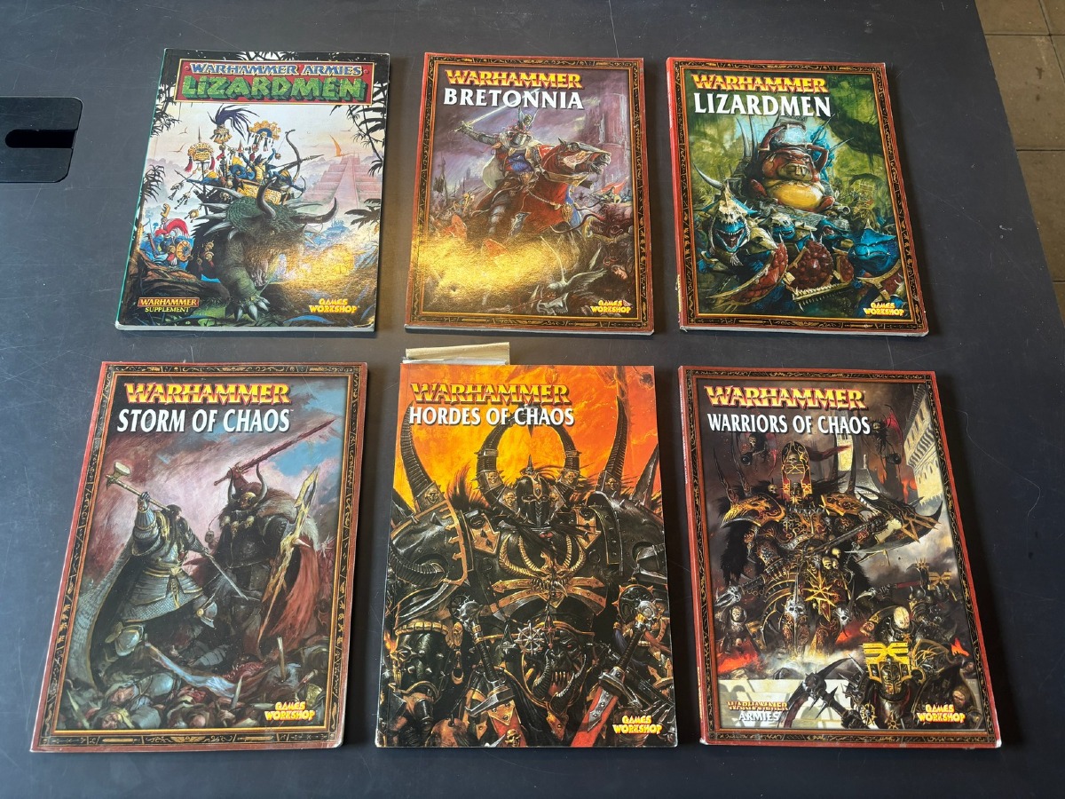Warhammer Fantasy Army Books Lot – (6)