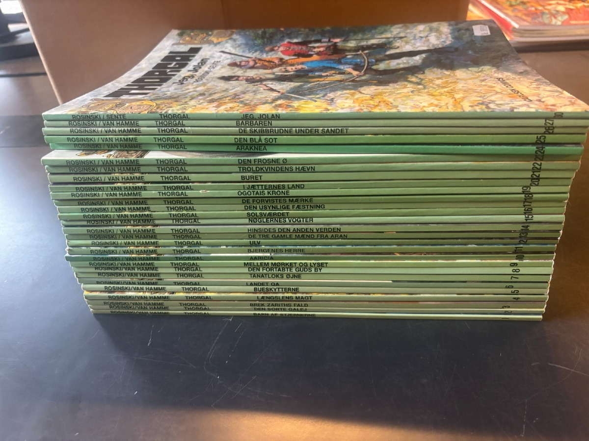 Thorgal Album, bind 1 - 27, samt 30 (28)