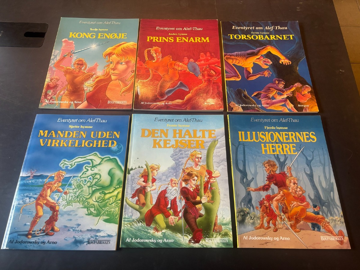 Eventyret om Alef-Thau tegneseriealbum (6)