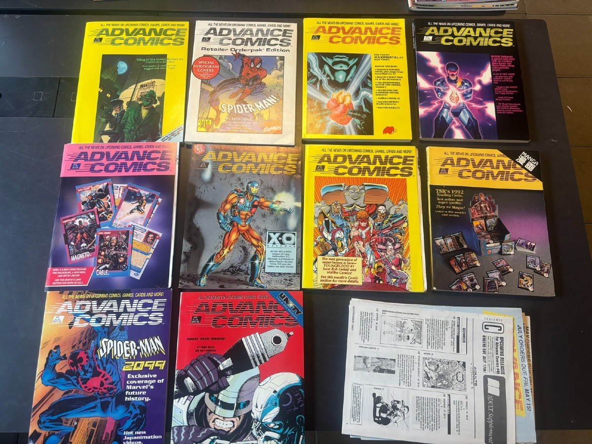 Advance Comics kataloger (10)
