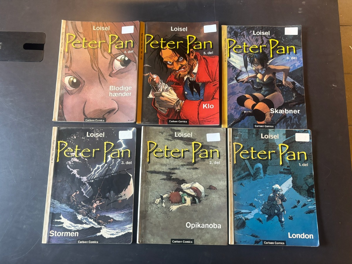 Peter Pan – Loisel tegneseriealbum (6)