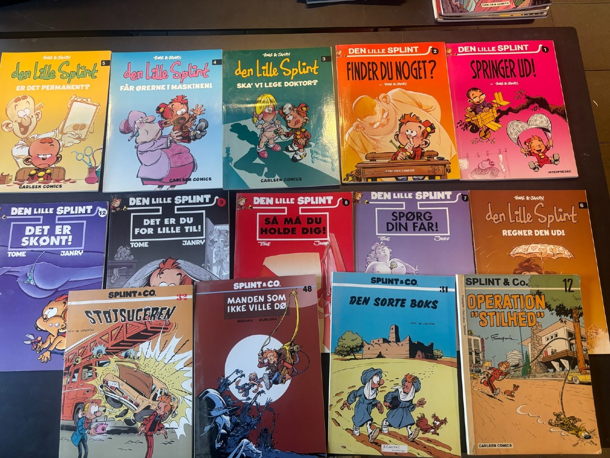 Den Lille Splint & Splint & Co. tegneseriealbum (14)