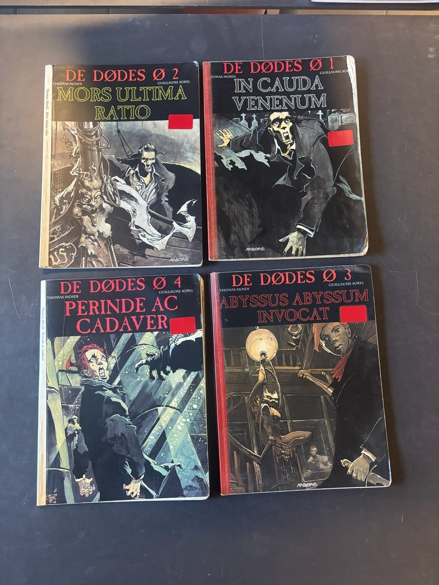 De Dødes Ø – serie bind 1-4 (4)