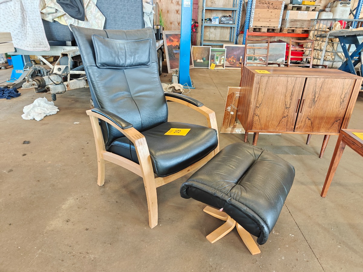 Hvilestol med skammel