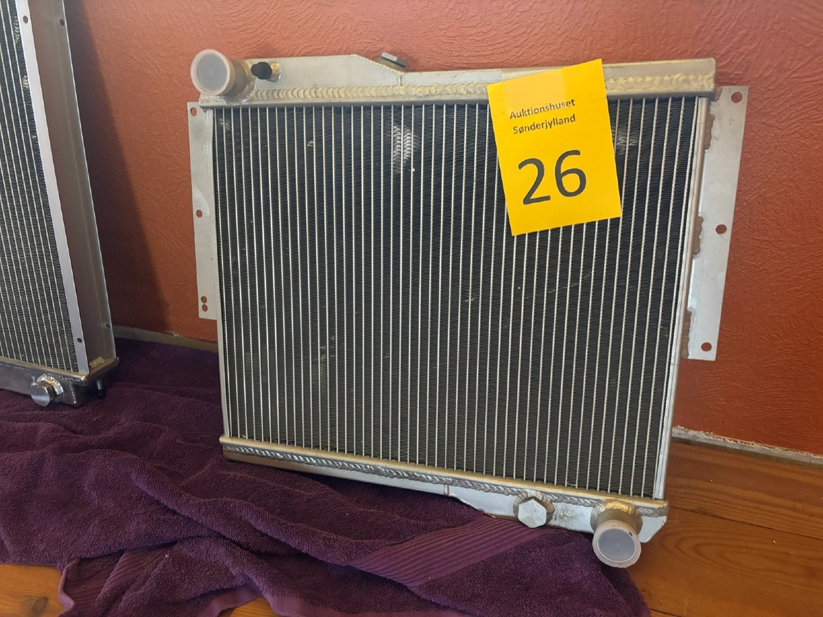 Ny Alukøler 47 x 45 cm gevind til termostat 