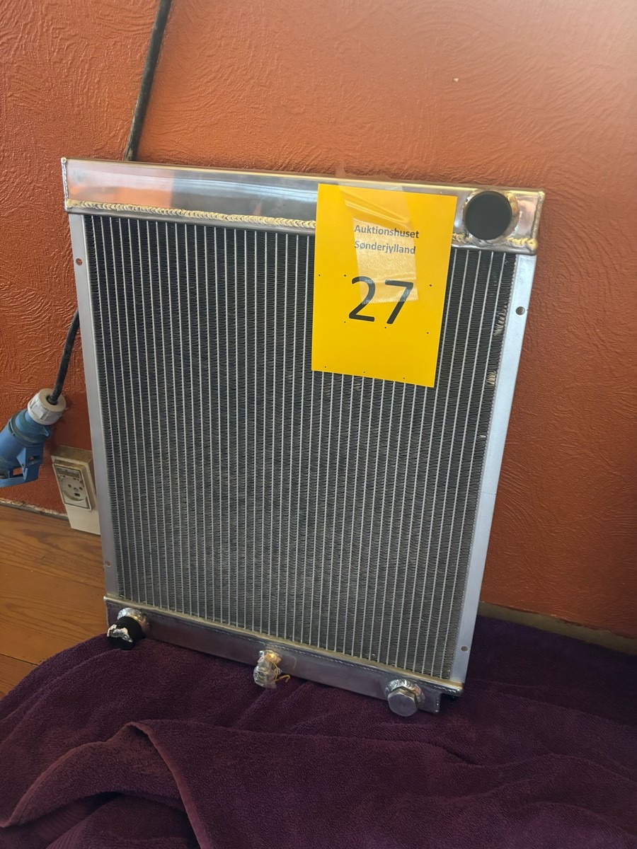 Ny Alukøler 55 x 44 cm Gevind til termostat