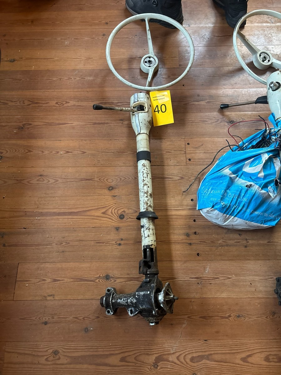 Ratstamme med rat. Ratgear muligvis gammel Opel 