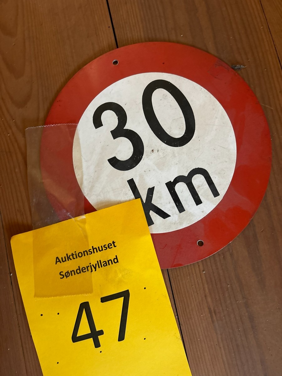 30 Km/t Skilt