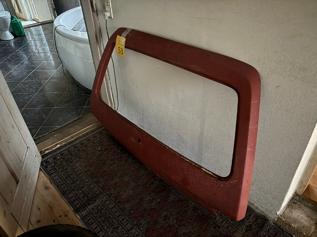 Kadett C caravan, bagklap